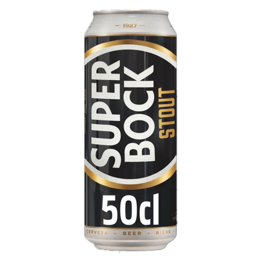 Super Bock - Cerveja com Álcool em Lata Stout Super Bock — 50 cl