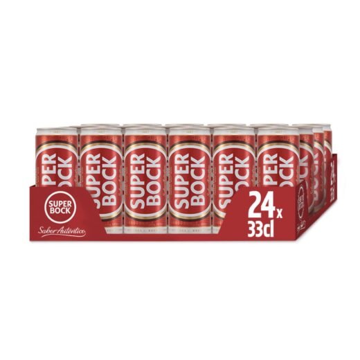 Super Bock - Cerveja com Álcool em Lata Super Bock — 33 cl