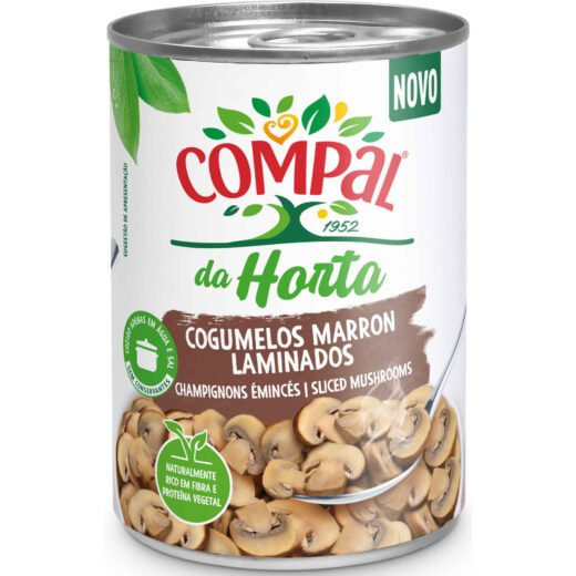 Cogumelos Marron Laminados em Lata Compal — 290 gr