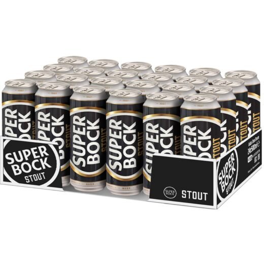 Super Bock - Cerveja com Álcool em Lata Stout Super Bock — 50 cl
