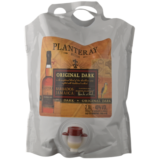 Planteray Rum Original Dark — Bag in Box 2,8 lt