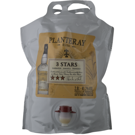 Planteray Rum 3 Stars — Bag in Box 2,8 lt