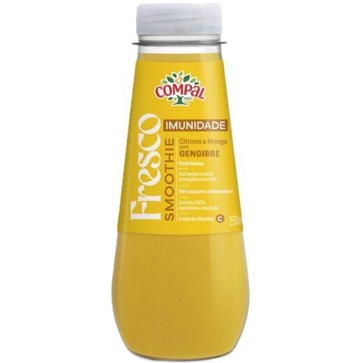 Sumo Smoothie Imunidade Citrinos e Manga com Gengibre Compal — 25 cl