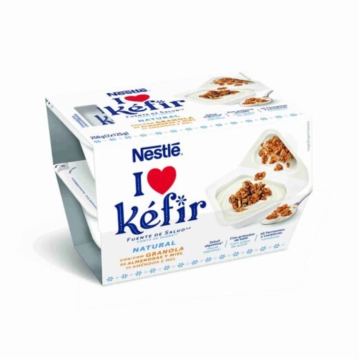 Kefir Natural com Granola de Amêndoa e Mel Nestlé — 250 gr