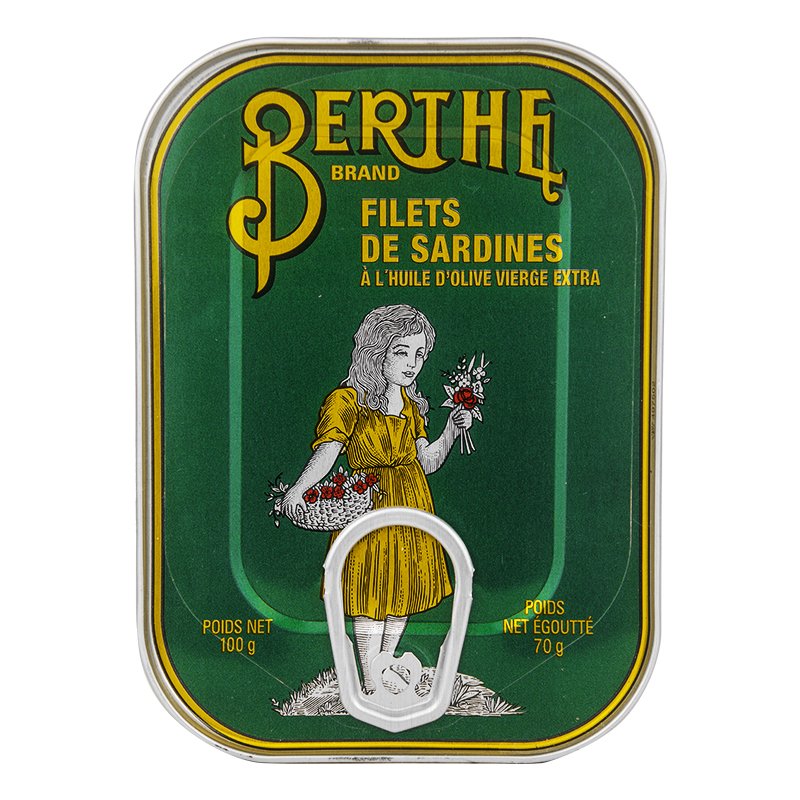 Filetes de Sardinhas em Azeite Virgem Extra Berthe — Berthe