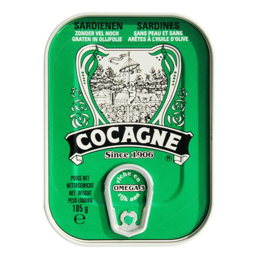 Sardinhas sem Pele e sem Espinha em Azeite Cocagne