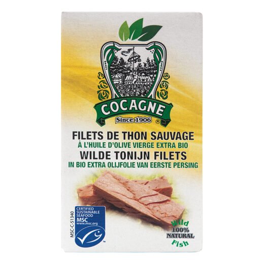 Filetes de Atum Selvagem em Azeite Extra Virgem BIO Cocagne
