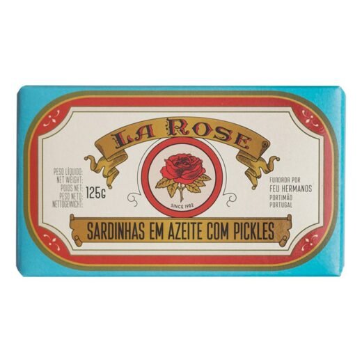Sardinhas em Azeite com Pickles La Rose