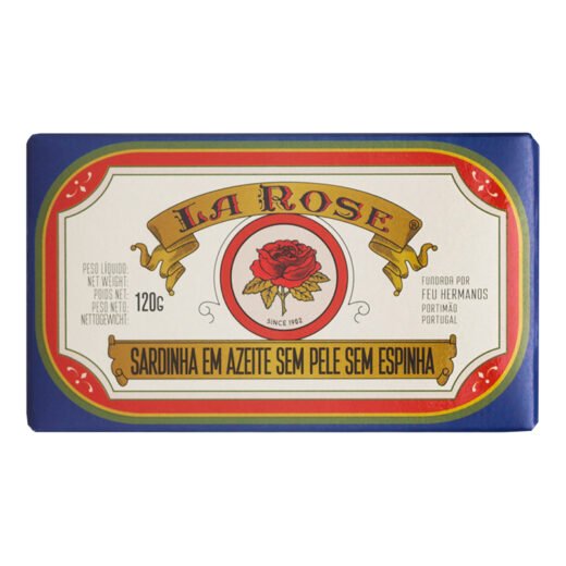 Sardinha em Azeite sem Pele sem Espinha La Rose