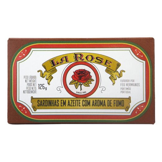 Sardinhas em Azeite com Aroma de Fumo La Rose