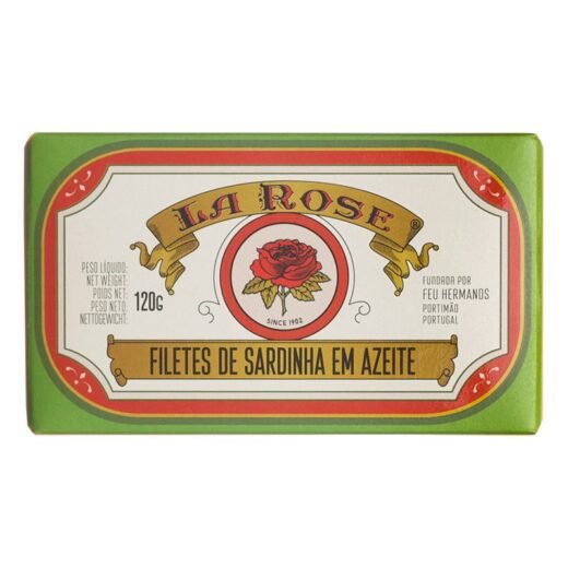 Filetes de Sardinha em Azeite La Rose