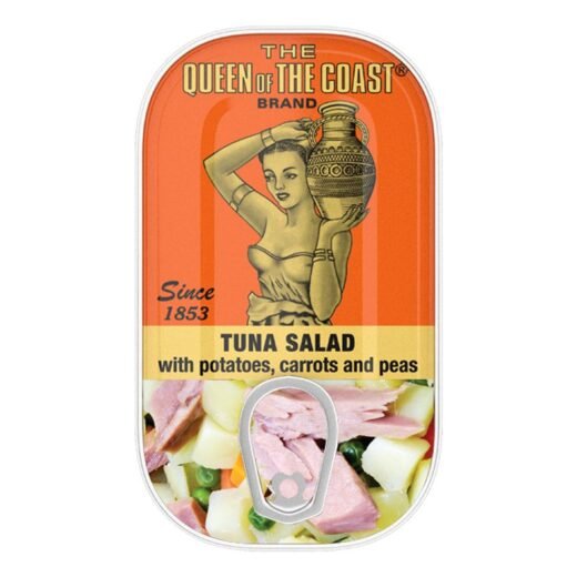 Salada de Atum com Batata, Cenoura e Ervilhas The Queen of The Coast