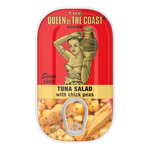 Salada de Atum com Grão de Bico The Queen of The Coast