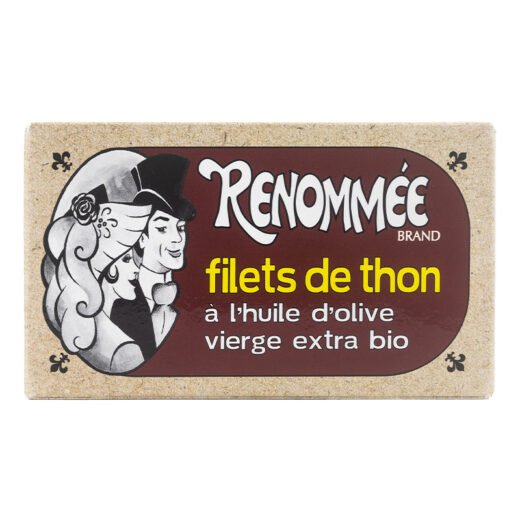 Filetes de atum em azeite virgem extra bio Renommée