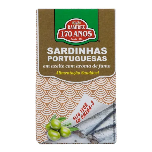Sardinhas em azeite com aroma de fumo Ramirez