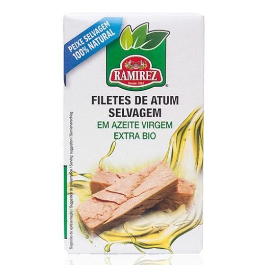 Filetes de Atum Selvagem em Azeite Extra Virgem Bio Ramirez