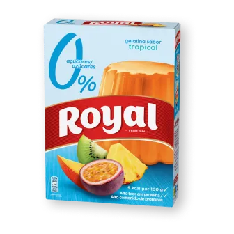 Gelatina em Pó Tropical 0% de Açúcar ROYAL