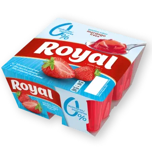 Gelatina Pronta Morango 0% de Açúcar ROYAL
