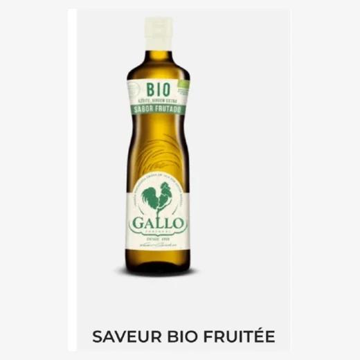 GALLO - Saveur bio fruitée