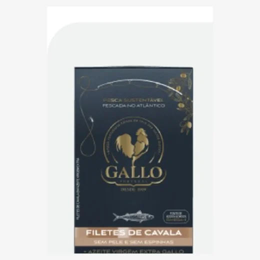 GALLO - Filets de maquereau à l’huile d’olive vierge extra