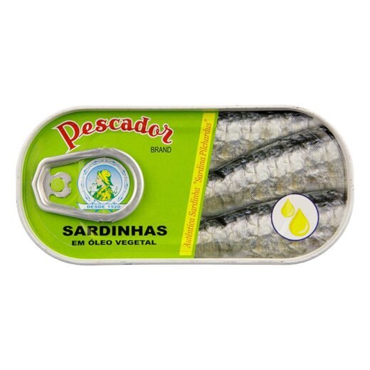 Sardinhas em Óleo Vegetal Pescador
