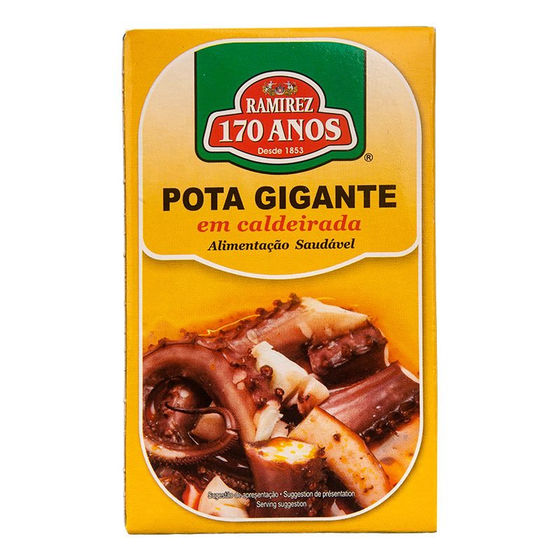 Pota Gigante em Caldeirada Ramirez — Ramirez
