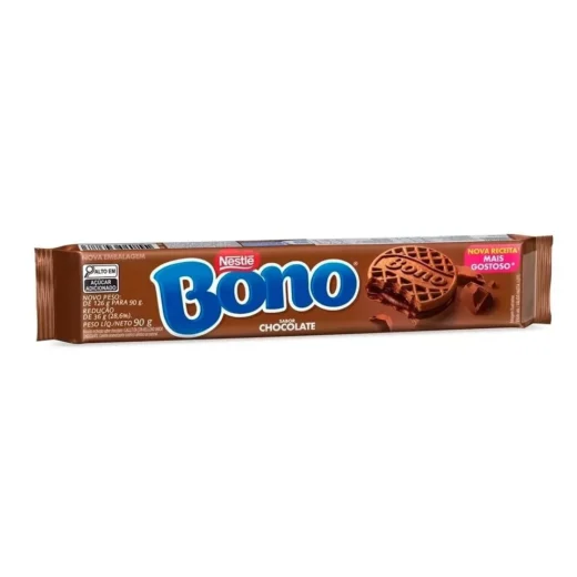 Biscoito Bono Recheado Chocolate 90 g