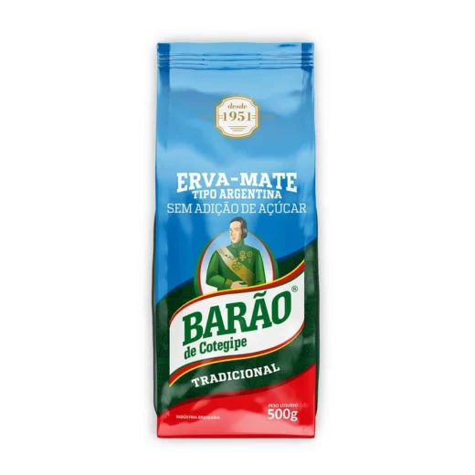 Erva Mate Barao Tipo Argentina 500 g