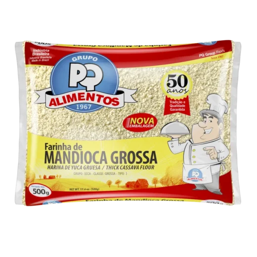 Farinha de Mandioca Grossa 500 g