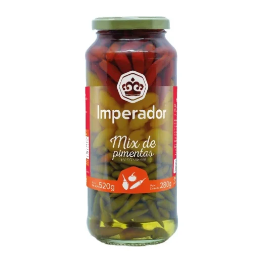 Pimenta Mix em Conserva Imperador 520 g