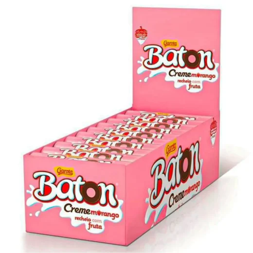 Chocolate Baton Sabor Morango 16 g