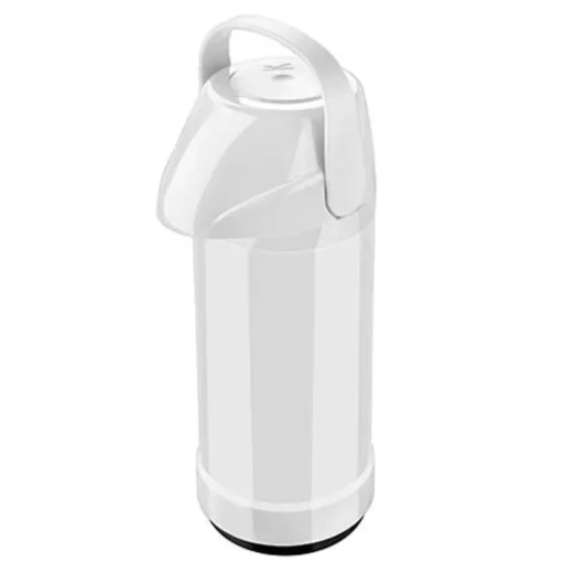 Garrafa Termica Invicta Pressao Branca 1 l