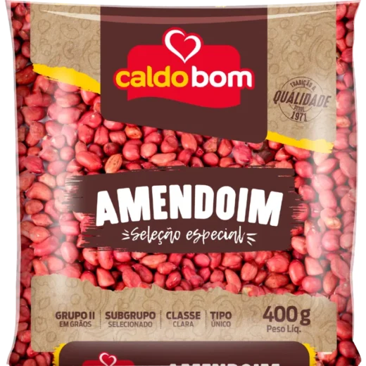Amendoim Caldo Bom 400 g