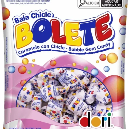 Bala Chiclete Bolete Tutti-frutti Dori 100 g