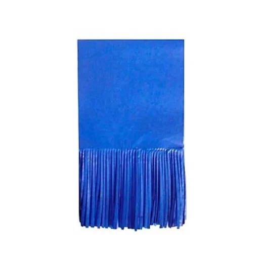 Papel Seda P/balas Franja Azul Royal 23x7,5cm 48 un.