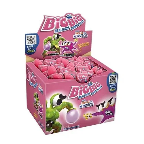 Chiclete Tutti-frutti Big Big 315 g