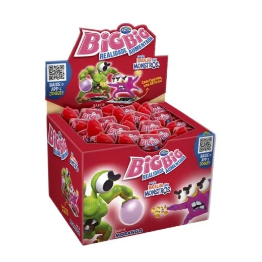 Chiclete Morango Big Big 315 g