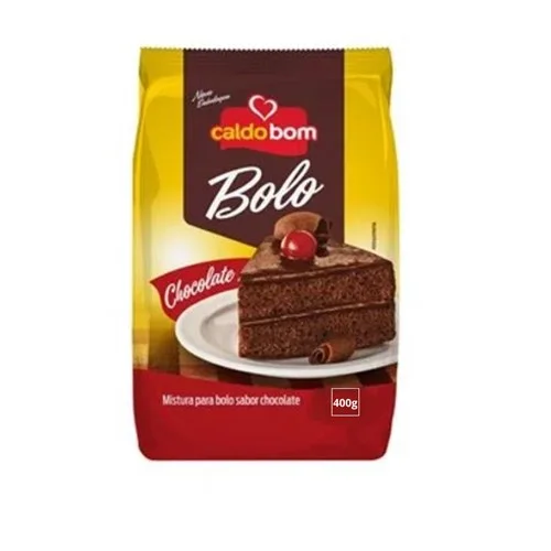 Mistura para Bolo Chocolate Caldo Bom 400 g