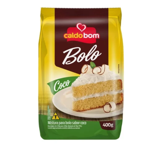 Mistura para Bolo Coco Caldo Bom 400 g