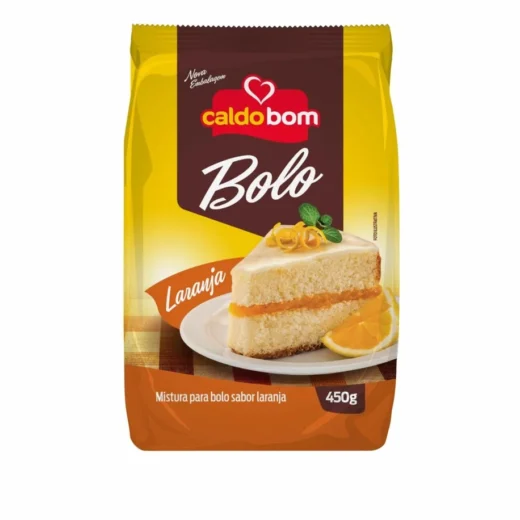 Mistura para Bolo Laranja Caldo Bom 400 g