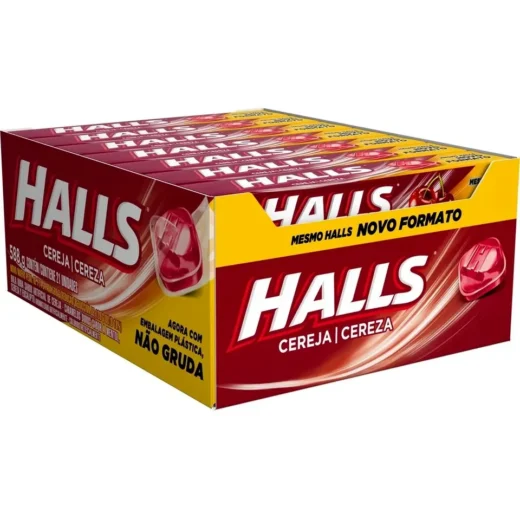 Bala Halls Cereja 28 g