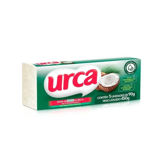Sabao de Coco Urca em Barra 180 g