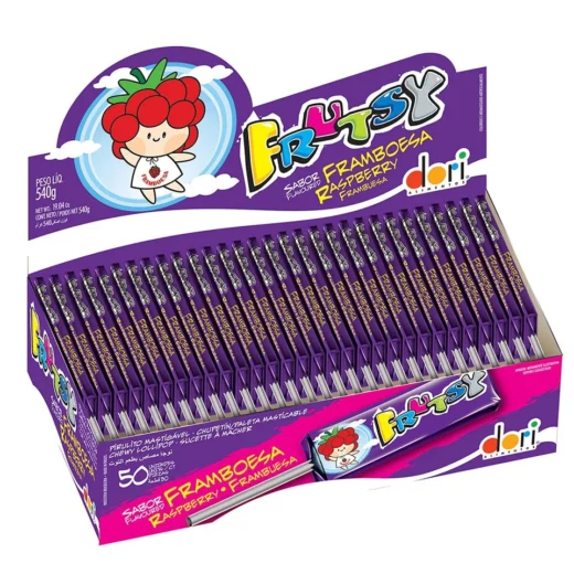 Pirulito Frursy Framboesa Dori 1dp 10,8 g