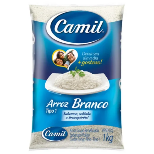 Arroz Branco Camil 1 kg