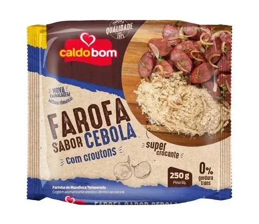 Farofa de Cebola Crocrante Caldo Bom 250 g