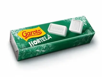 Bala Pastilha de Hortelã Garoto 1dp 17 g