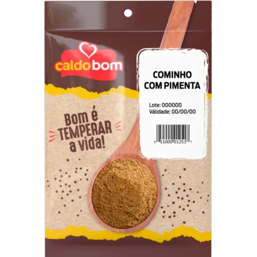 Condimento Cominho com Pimenta Caldo Bom 20 g