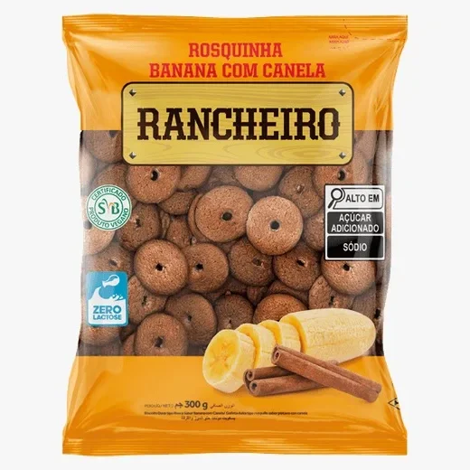Rosquinha Banana C/ Canela Rancheiro 300 g
