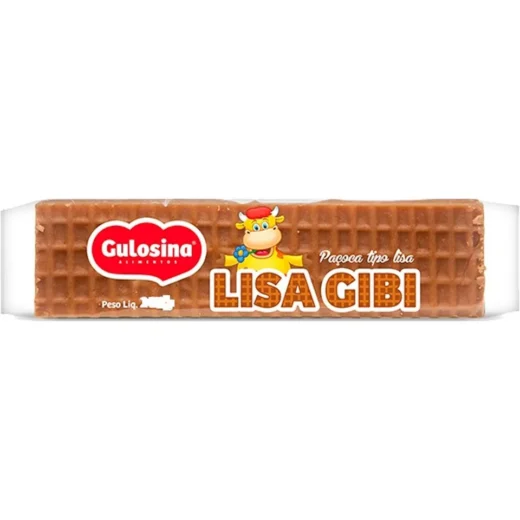 Paçoca Gibi Gulosina Lisa 160 g