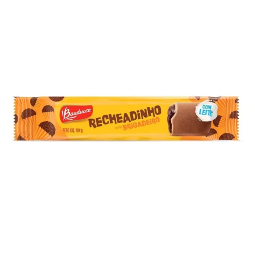 Biscoito Bauducco Recheadinho de Brigadeiro 104 g